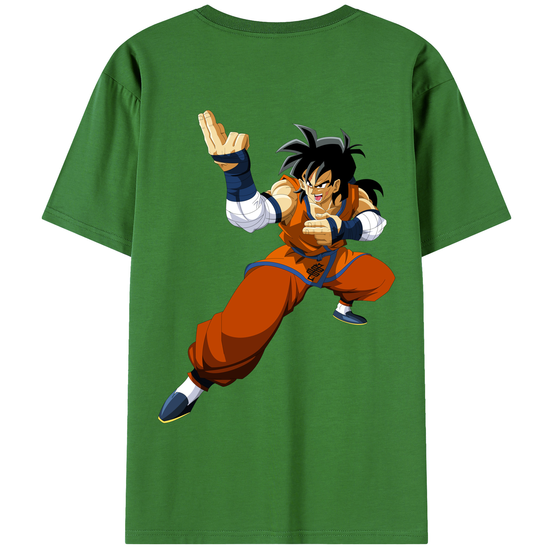 （画像用） ドラゴンボール ヤムチャ DRAGON BALL Yamcha レディース半袖Tシャツ(バックプリント)